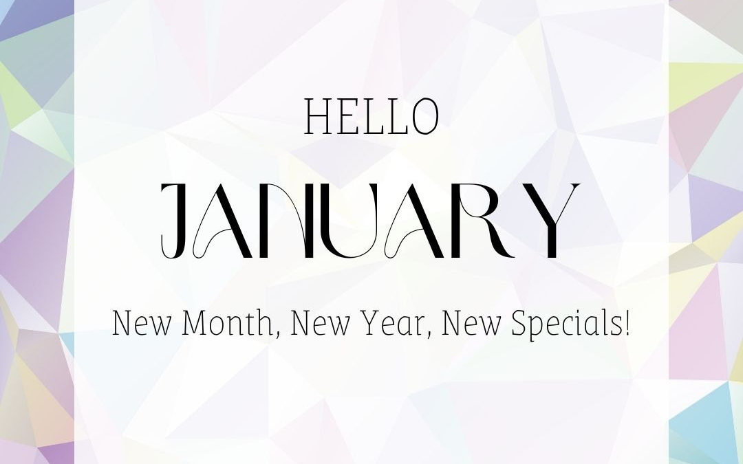 New Month, New Year, New Specials